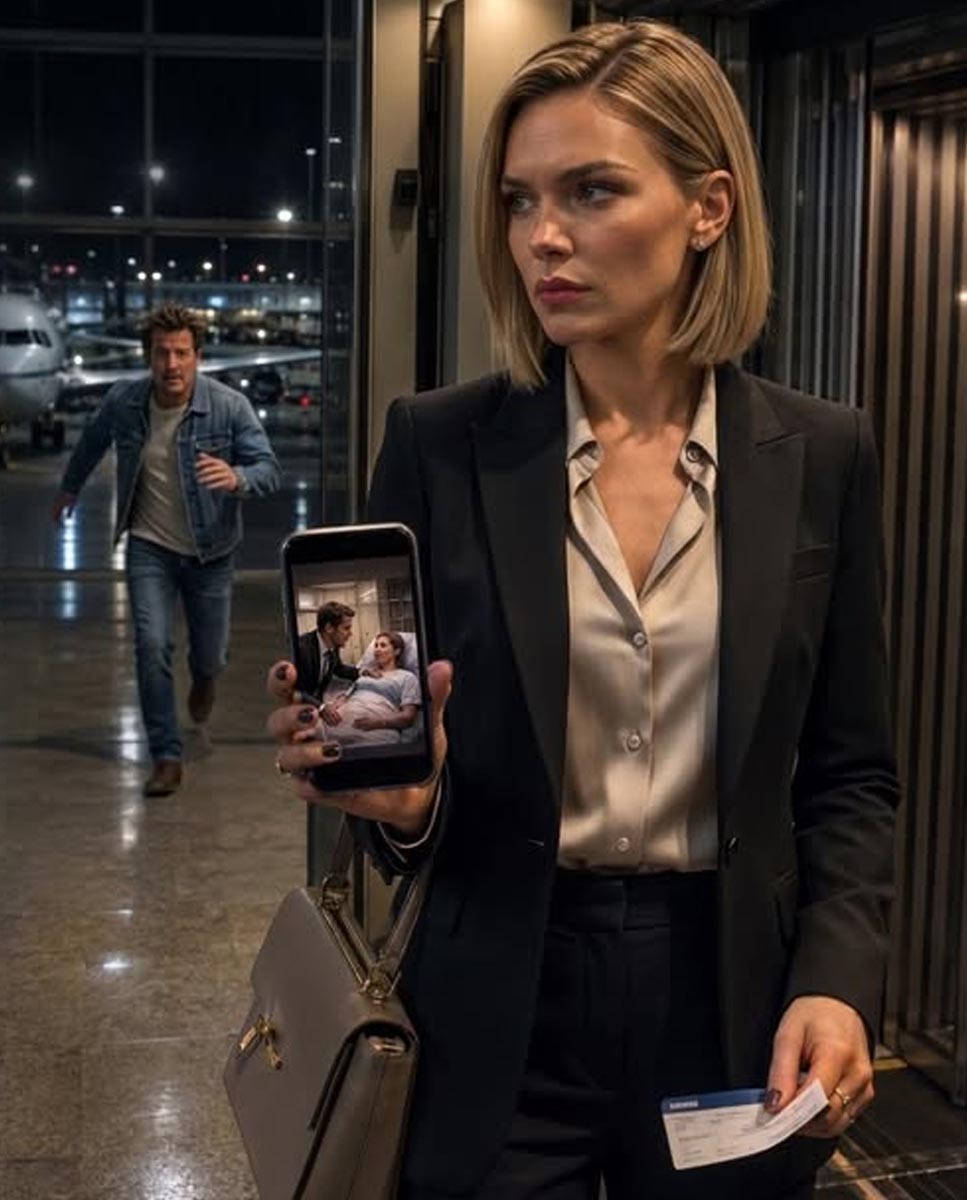 4 Minutes Before My Flight To Paris, I Saw My Billionaire Husband Carrying His Mistress’S Secret Baby… But When I Posted 6 Pieces Of Divorce Evidence,He Abandoned The Baby At The Hospital And Rushed To Gate B23, But It Was Too Late…