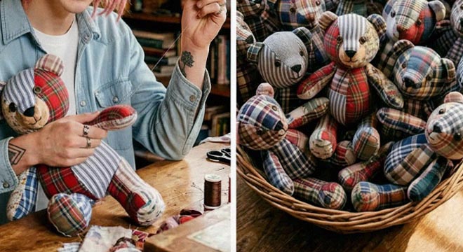 My Teen Son Sewed 20 Teddy Bears from His Late Dad’s Shirts for a Local Shelter – When 4 Armed Deputies Showed Up at Dawn, I Was Stunned by What They Pulled out of Their Cruiser