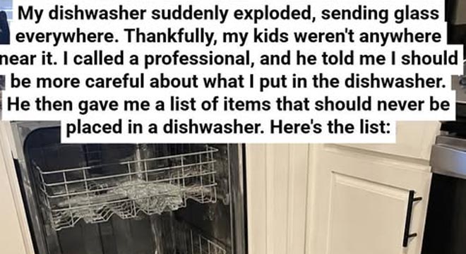 **8 Things You Absolutely Should Not Put in a Dishwasher **(And Why)