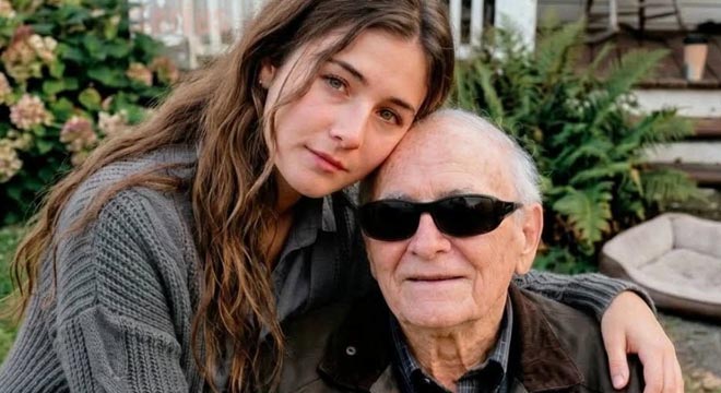 I Was Paid to Pretend to Be a Blind Veteran’s Granddaughter Every Sunday—But After He Passed Away, His Final Wish Changed My Life Forever