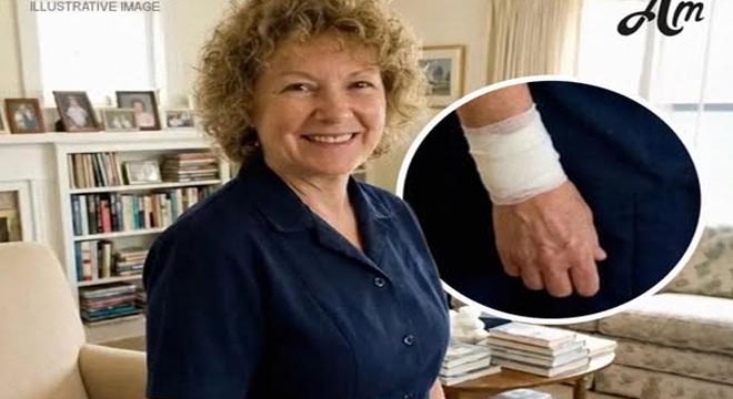 We Hired a Housekeeper Who Always Wore a Bandage on Her Arm – Then I Accidentally Saw What She Was Hiding Under It and Was Horrified
