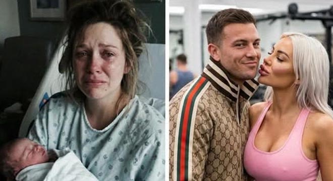 My husband didn’t meet me after childbirth because he DROVE HIS MISTRESS TO THE GYM — karma MADE HIM REGRET it.