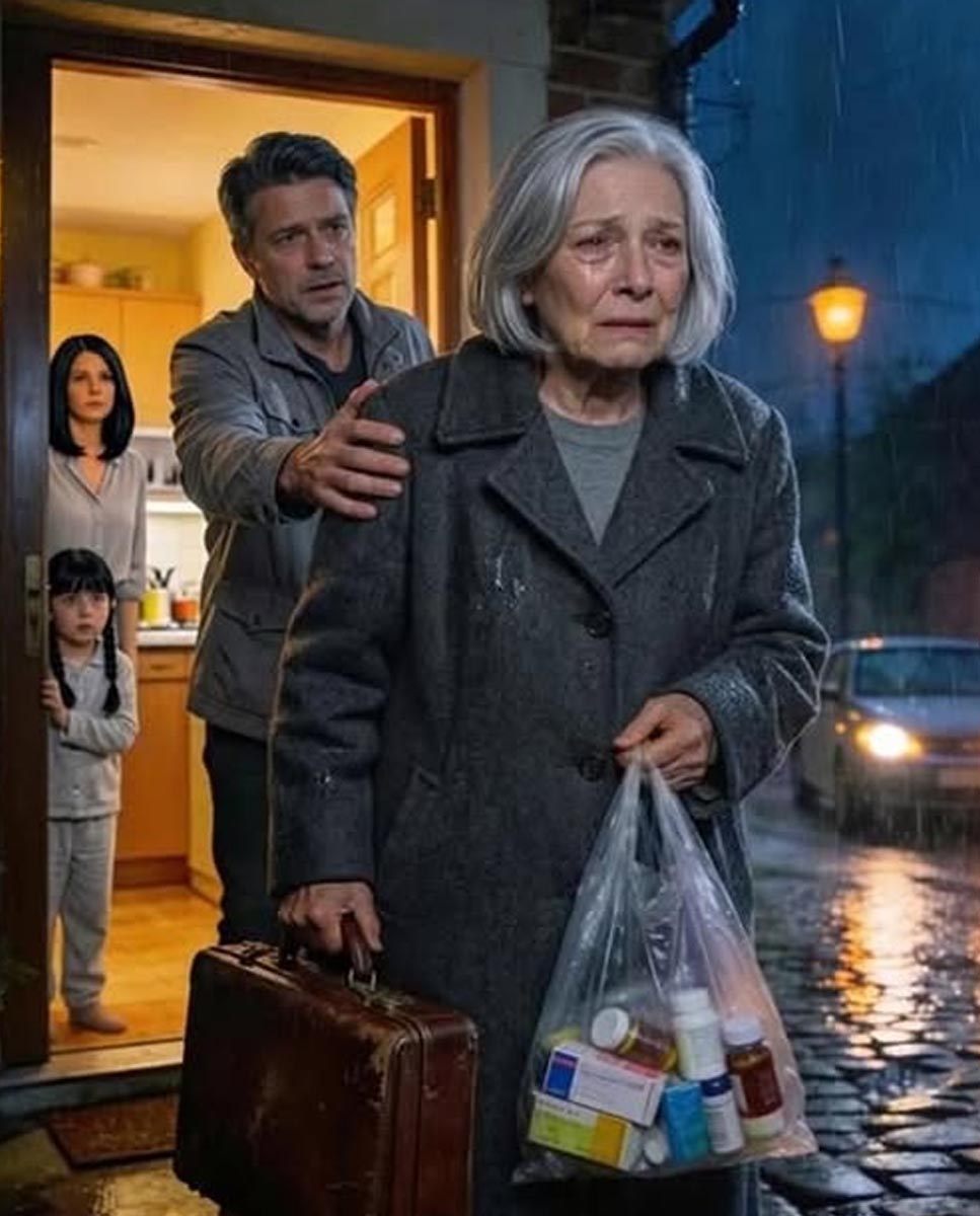 My son closed the door on me when I arrived injured and only asked to stay for a week: “Mom, you’re not welcome here”… the next day I signed the documents that shattered his perfect life.