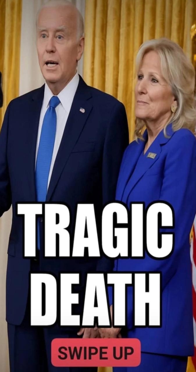 With tears in his eyes, Joe Biden made the somber announcement.