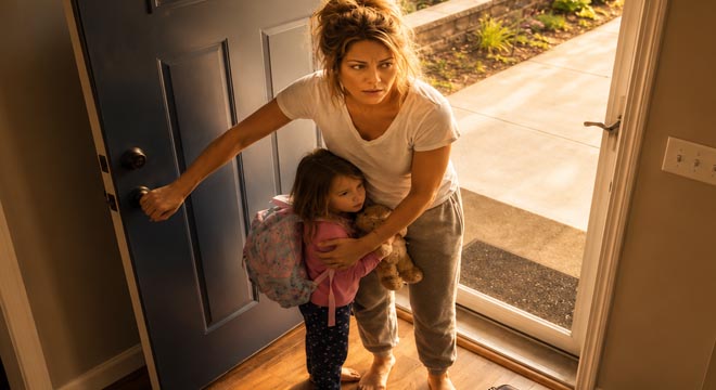 My 6-Year-Old Said We Had to Run — Then Someone Locked the Door From Outside